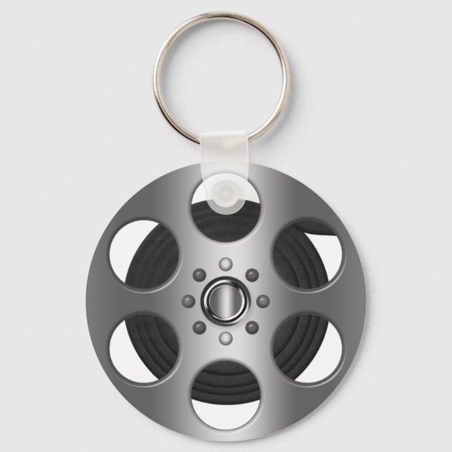 Movie Reel Keychain (Front)