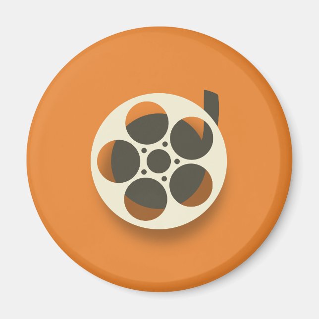 Movie Reel Magnet (Front)