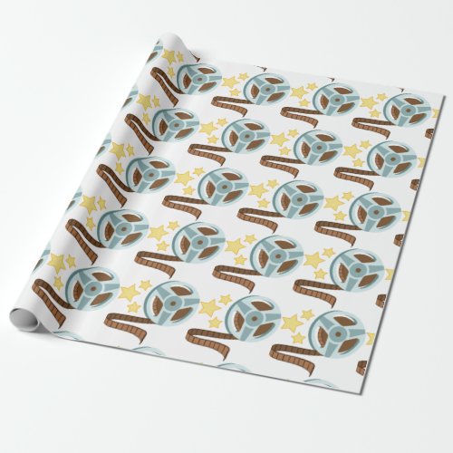 Movie Reel Wrapping Paper
