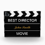 Movie Slate Acrylic Award<br><div class="desc">Budding movie makers and aspiring film students would be inspired to receive an award such as this from a teacher, parent or mentor. Ideal for amateur film festival competitions.</div>
