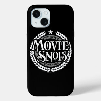Movie Snob - funny movie lover iPhone 15 Case