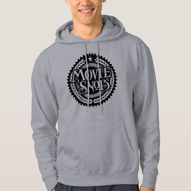Movie Snob - funny movie lover Hoodie (Front)
