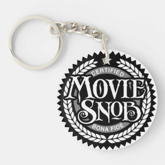 Movie Snob - funny movie lover Keychain