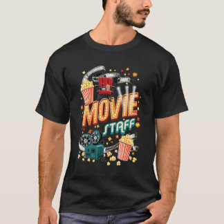 Movie Staff Party Night Behind the Scenes Awesomen T-Shirt