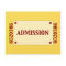 Movie Star Bar Mitzvah Reply RSVP Yellow Blue