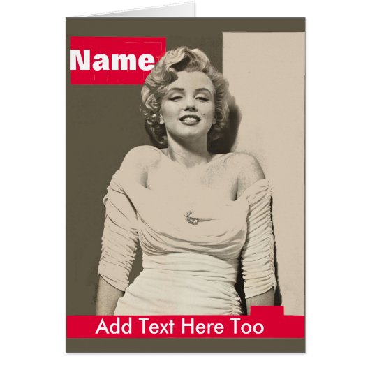 Movie Star Face Cards (Front)
