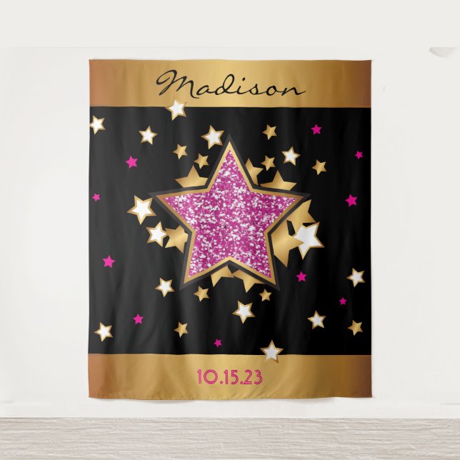 MOVIE STAR HOLLYWOOD BROADWAY Photo-Op Backdrop (Front)