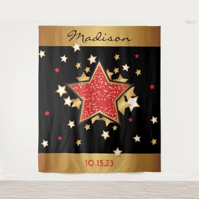 MOVIE STAR HOLLYWOOD BROADWAY Photo-Op Backdrop (Front)