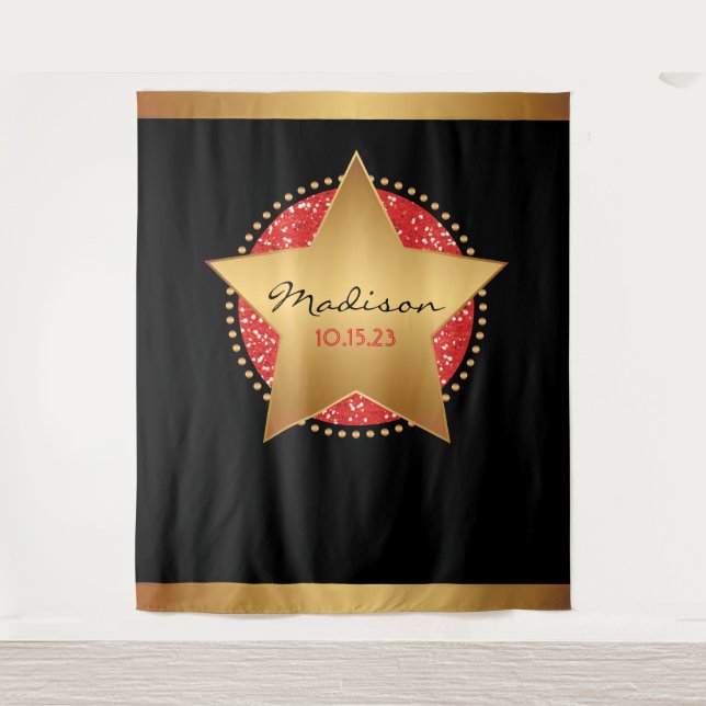 MOVIE STAR HOLLYWOOD BROADWAY Photo-Op Backdrop (Front)