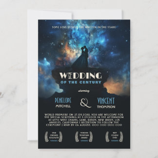 Movie Star Love Invitation