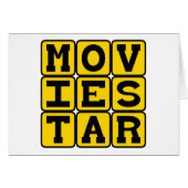 Movie Star, Popular Actor (Front Horizontal)