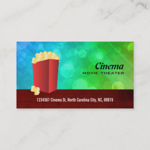 Movie Theater Business Cards
