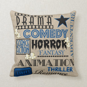 Cinema Pillows Decorative Throw Pillows Zazzle