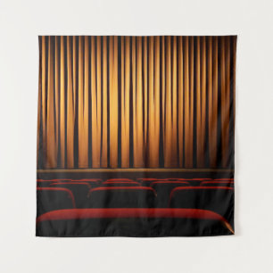 Movie theater curtain theatre movie tapestry