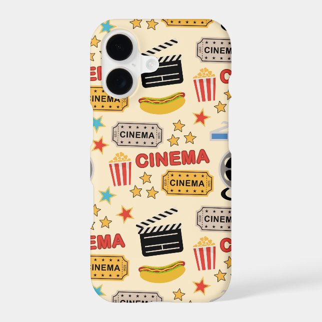 Movie Theater Fun Pattern Samsung Galaxy Case (Back)