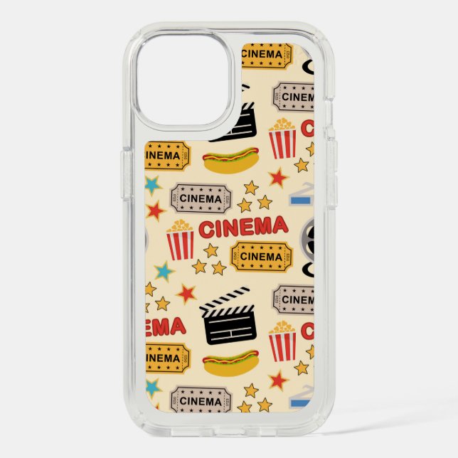 Movie Theater Fun Pattern Speck iPhone Case (Front)