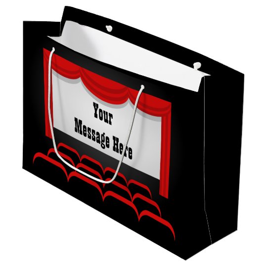 Movie Theater party add message bag
