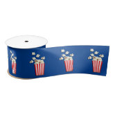 Classic Food Pairing Movie Theater Popcorn Butter Satin Ribbon