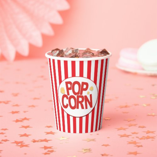 Movie Theater Popcorn Bucket Movies Party Paper Cups