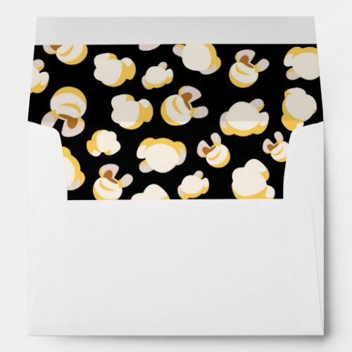 Movie Theater Popcorn Theme Birthday Envelope