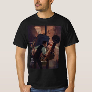Movie Theater Projectionist, Vintage Business T-Shirt