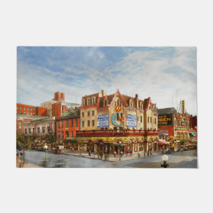 Movie Theater - The joy of movies 1918 Doormat