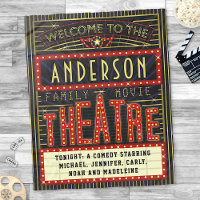 Movie Theatre Marquee Home Cinema | Custom Name