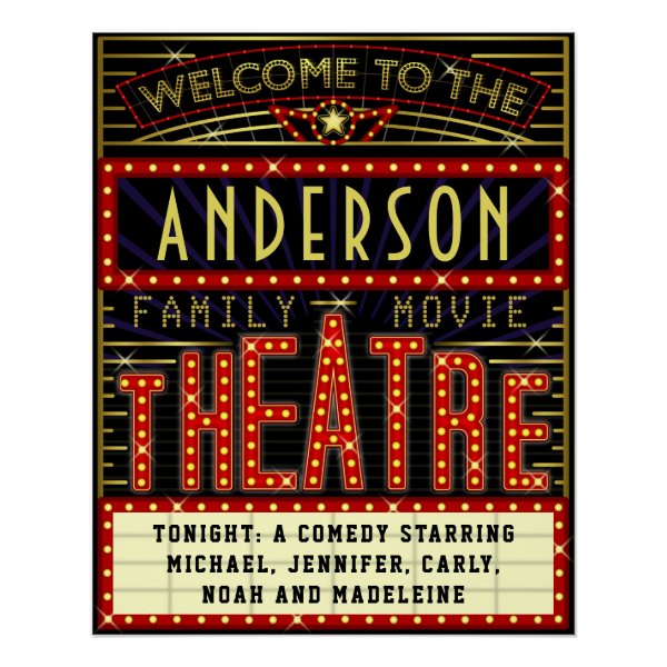 Theatre Posters & Prints | Zazzle