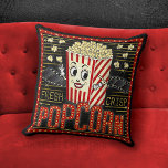 Movie Theatre Marquee Home Cinema Popcorn Throw Pillow at Zazzle