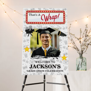 Movie Theme Graduation Party That's A Wrap Foam Board