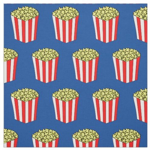 Movie Themed Popcorn Fabric