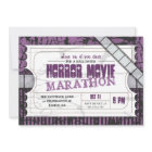 Movie Ticket Halloween Horror Movie Party