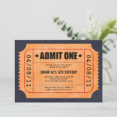 Movie Ticket Invitations (Standing Front)