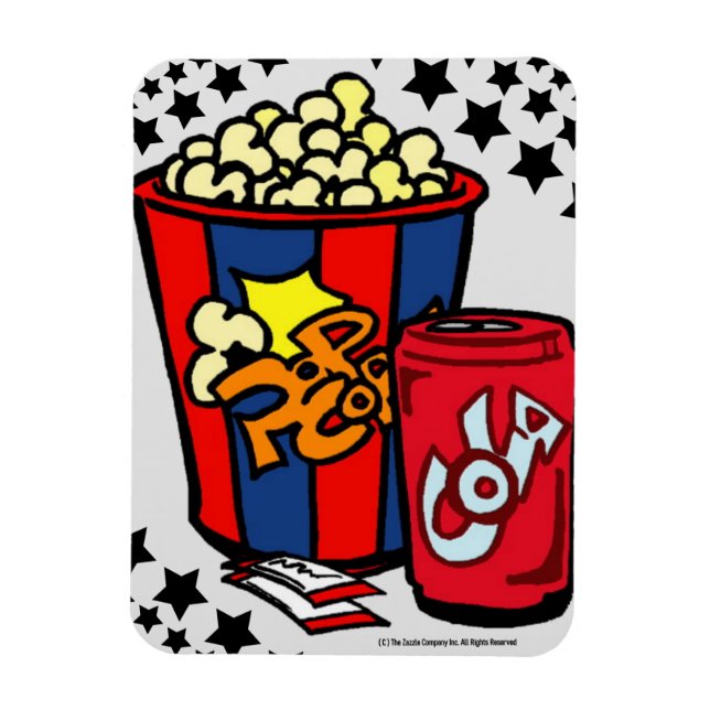 "Movie-Time Goodies" Flexible Magnet (Vertical)