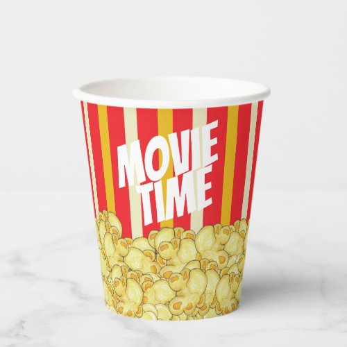 Movie Time Paper Cups