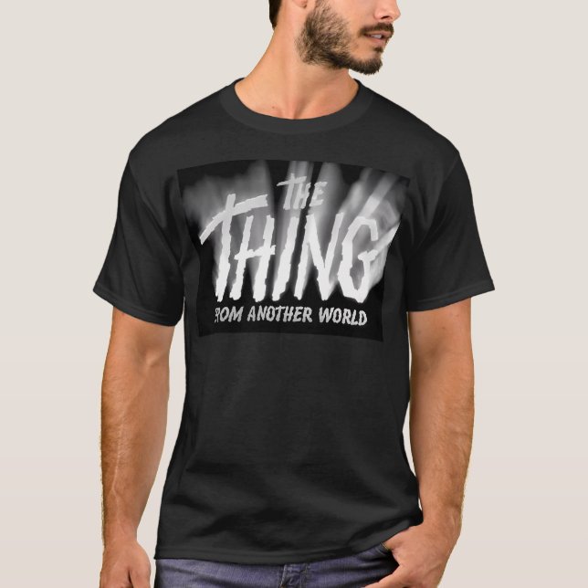Movie Title The Thing From Another World (1951) T-Shirt (Front)