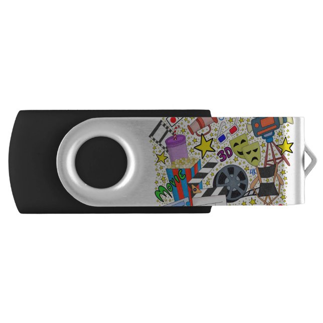 Movie Universe for Cinephiles Flash Drive (Front)