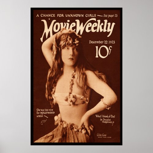 Movie Weekly with Gilda Grey Poster