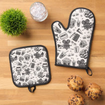Movies Cinema Films Oven Mitt & Pot Holder Set