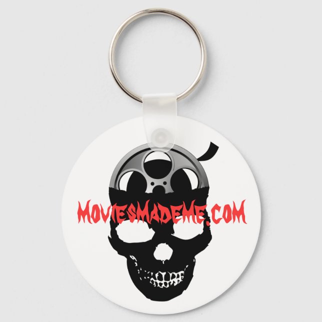 Movies Made Me Keychain (Front)