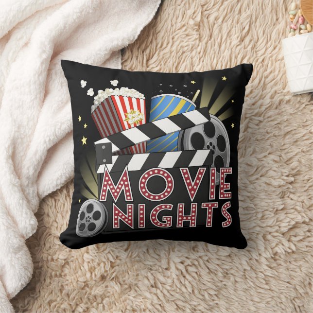 Movies  throw pillow (Blanket)