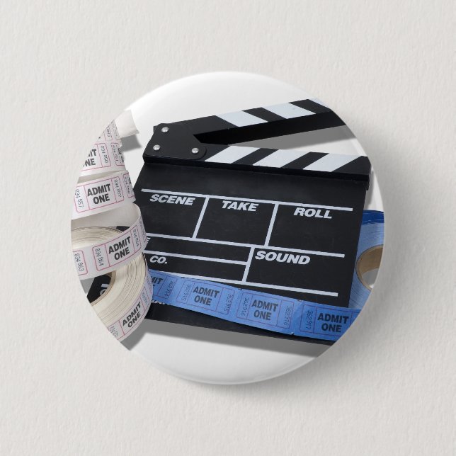 MovieTime081210 Pinback Button (Front)