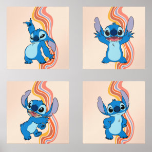 Movin' & Groovin' Stitch Wall Art Sets