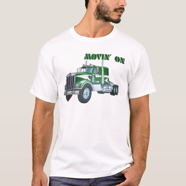 Movin' On Kenworth T-Shirt (Front)