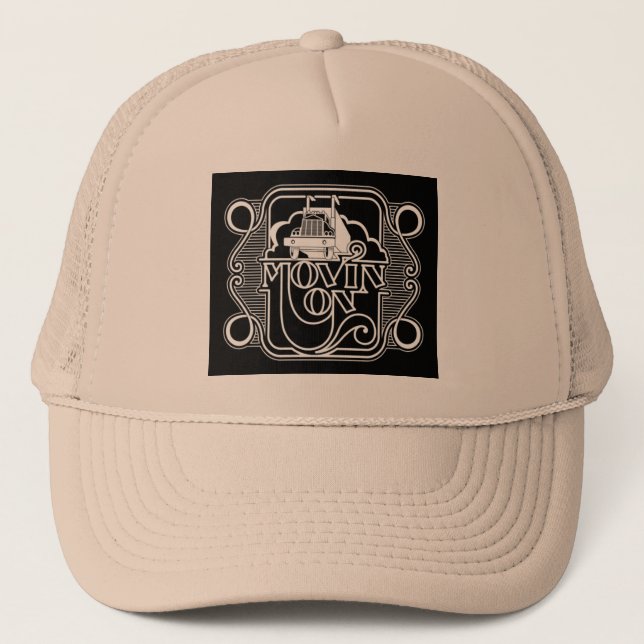Movin' On Logo Trucker Hat (Front)