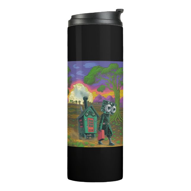 Movin On Thermal Tumbler (Rotated Left)