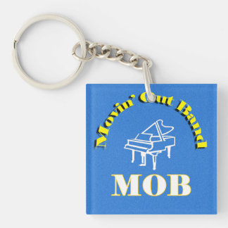 Movin' Out Band Keychain