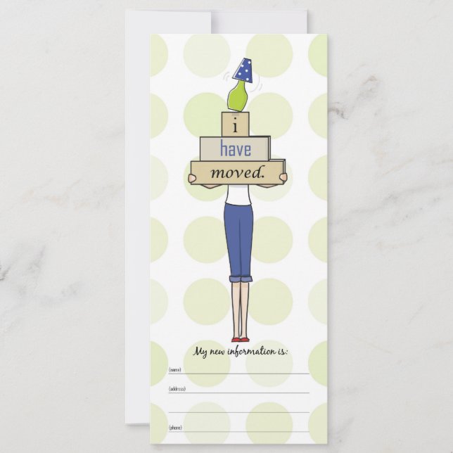 Moving Announcement (Front)