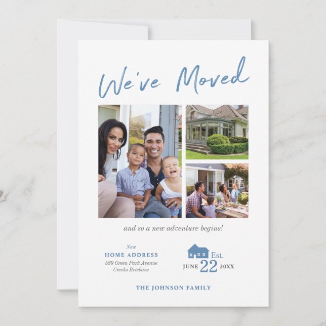 Moving Announcement (Front)