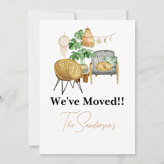 Moving Announcement  (Front)